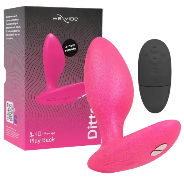 WE-VIBE - DITTO+ ROZE VIBRERENDE ANALE PLUG