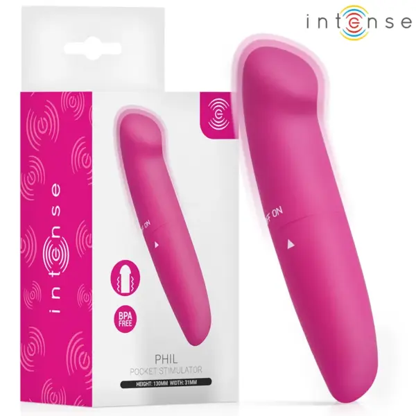 INTENSE - PHIL G-SPOT VIBRATOR ROZE 13 CM