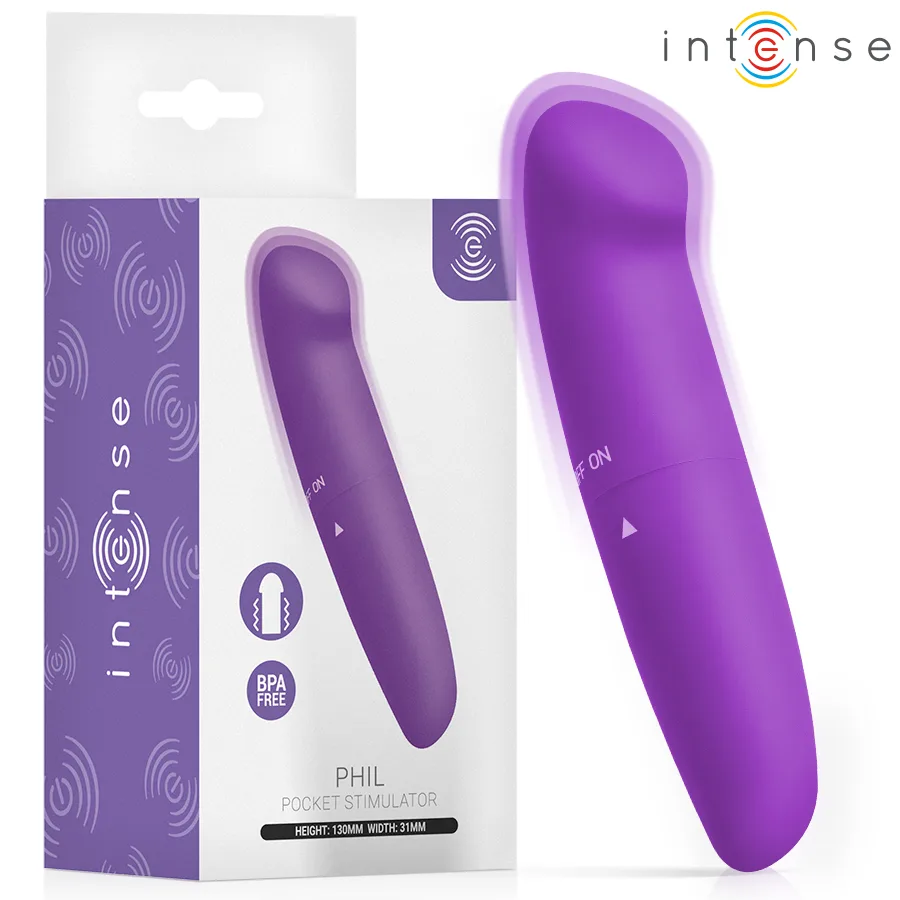 INTENSE - PHIL G-SPOT VIBRATOR PAARS 13 CM