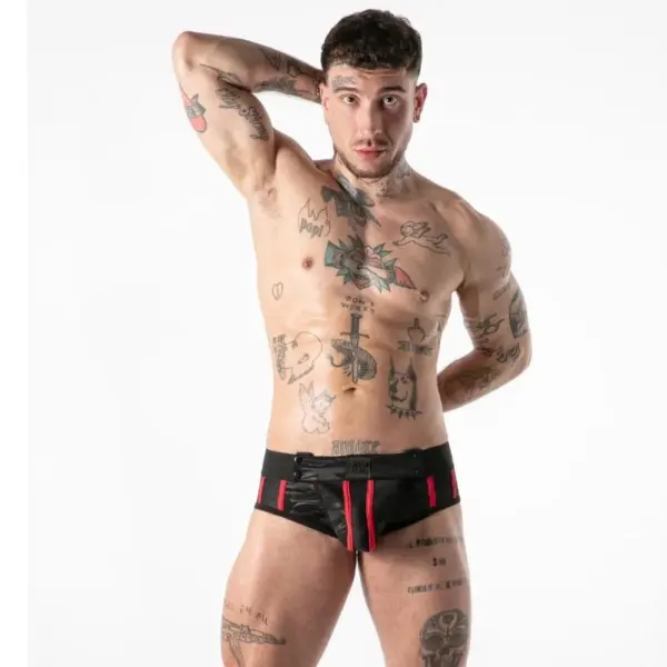 LOCKER GEAR - VOLLEDIGE MILITAIRE TOEGANGSONDERBROEK, RODE XL