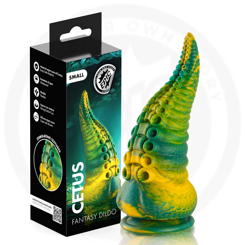 EPIC - CETUS DILDO GROENE TENTAKEL KLEIN FORMAAT