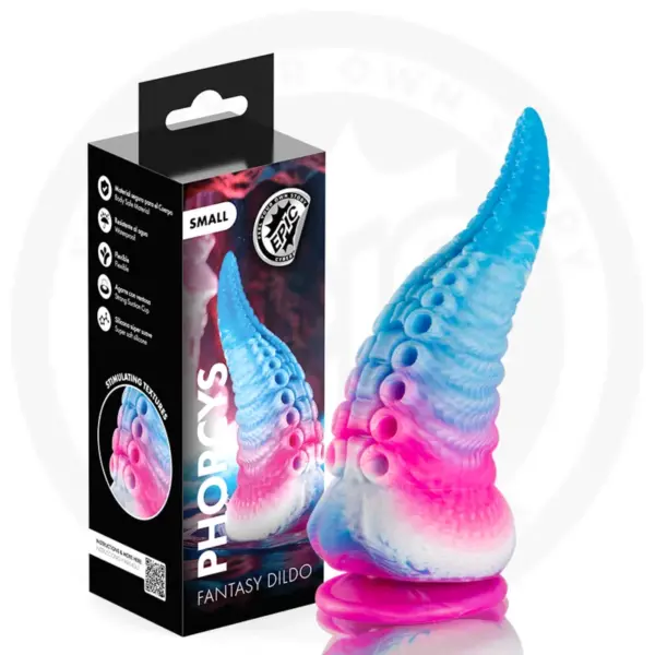 EPIC - PHORCYS BLAUWE TENTAKEL DILDO KLEIN FORMAAT