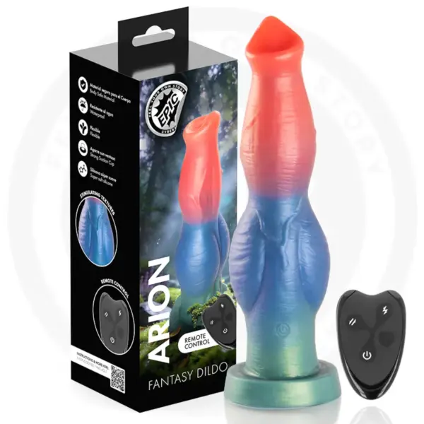 EPIC - ARION DILDO SYMPHONY OF PLEASURE OPLAADBARE AFSTANDSBEDIENING