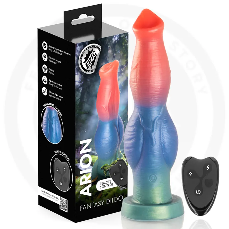 EPIC - ARION DILDO SYMPHONY OF PLEASURE OPLAADBARE AFSTANDSBEDIENING