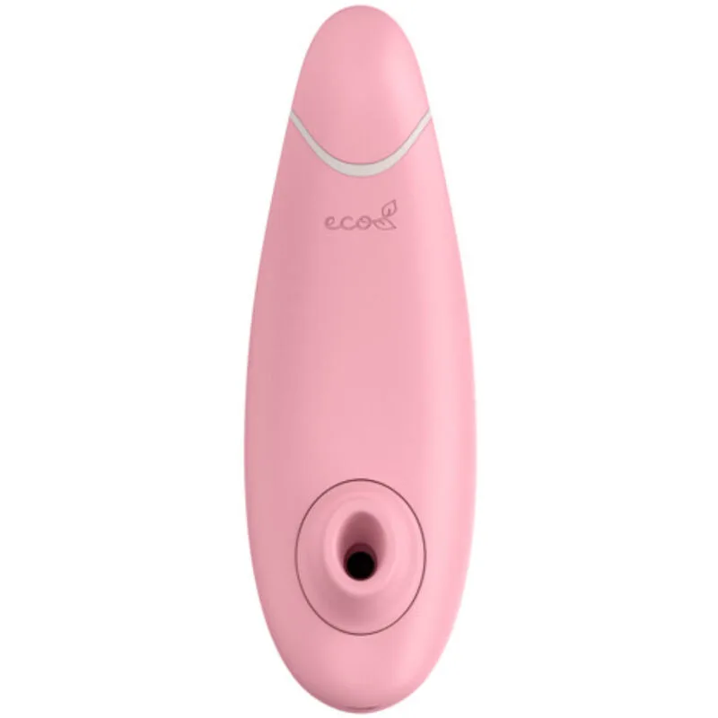 WOMANIZER - PREMIUM ECO CLITORALE STIMULATOR MET ZUIGKRACHT, 12 INTENSITEITSNIVEAUS, ROOS